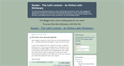 Desktop Screenshot of news.latinlexicon.org