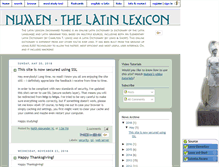 Tablet Screenshot of latinlexicon.org